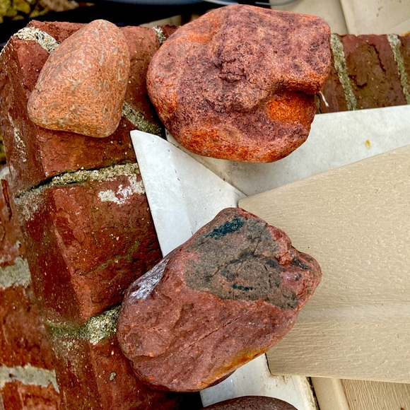 Red Rocks-Great 4 Plants,Fish,Turtles 2.5-3Lbs Various Sizes,Small/Medium 2-3.5” - Picture 3 of 9